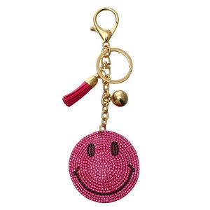 Colorful Expression Charm Key Chain