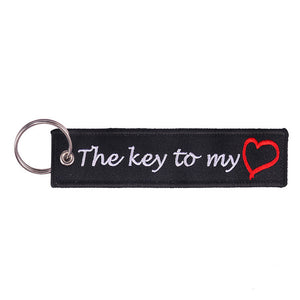 The Key To My Heart Keychain