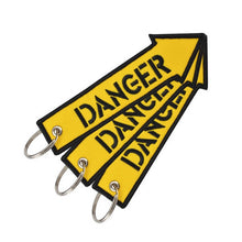 Load image into Gallery viewer, Danger Keychain