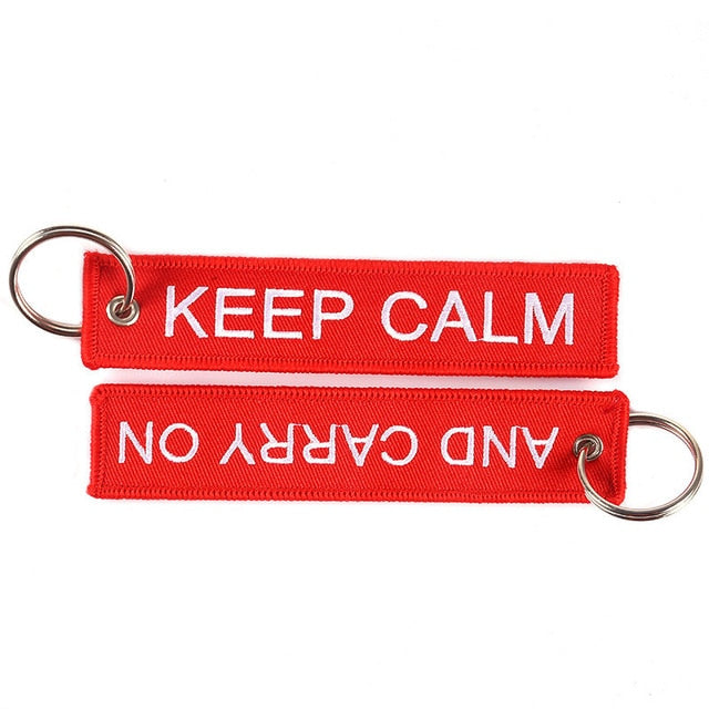 Keep Calm / Stay Cool Keychain