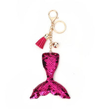 Load image into Gallery viewer, Mermaid Keychain &amp; Keyring