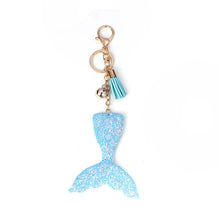 Load image into Gallery viewer, Mermaid Keychain &amp; Keyring