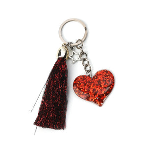 Keychain & Keyring Red Heart